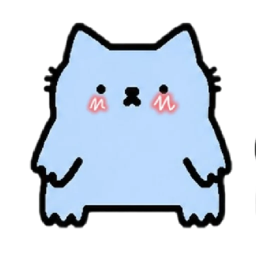 Nub Cat Kawaii Emojis✨💙🐾