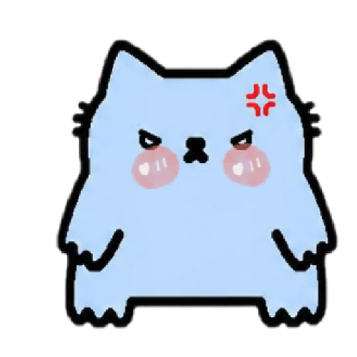 Nub Cat Kawaii Emojis✨💙🐾