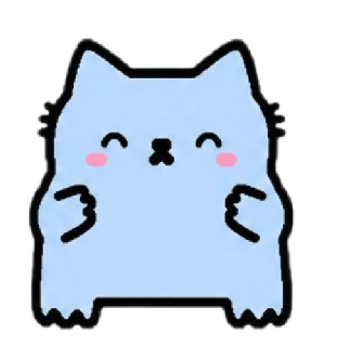 Nub Cat Kawaii Emojis✨💙🐾