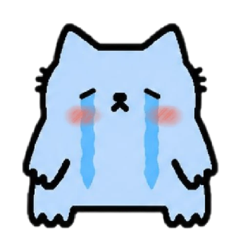 Nub Cat Kawaii Emojis✨💙🐾