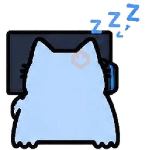 Nub Cat Nubcat 🩵/⁠ᐠ⁠｡⁠ꞈ⁠｡⁠ᐟ⁠\ sticker 15