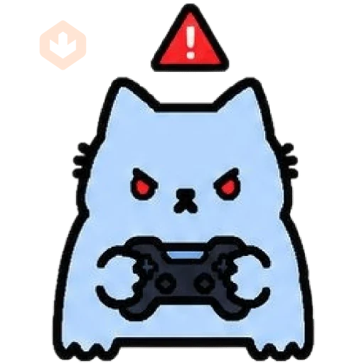 Nub Cat Nubcat 🩵/⁠ᐠ⁠｡⁠ꞈ⁠｡⁠ᐟ⁠\ sticker 13