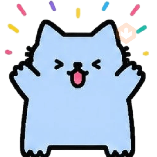 Nub Cat Nubcat 🩵/⁠ᐠ⁠｡⁠ꞈ⁠｡⁠ᐟ⁠\ sticker 11