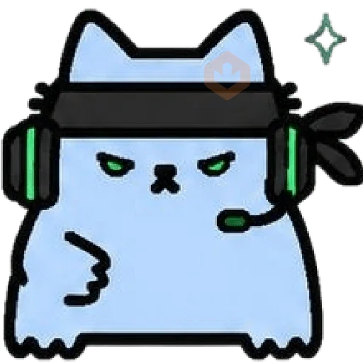 Nub Cat Nubcat 🩵/⁠ᐠ⁠｡⁠ꞈ⁠｡⁠ᐟ⁠\ sticker 12