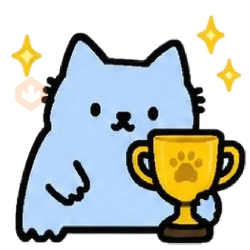 Nub Cat Nubcat 🩵/⁠ᐠ⁠｡⁠ꞈ⁠｡⁠ᐟ⁠\ sticker 14