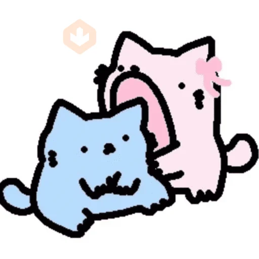 Sillynubcat sticker 17