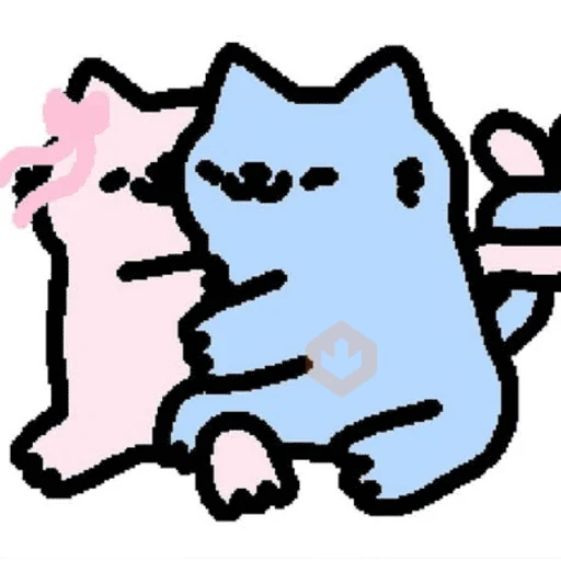 Sillynubcat sticker 16