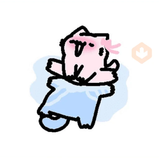 Sillynubcat sticker 13
