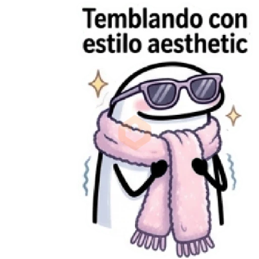 Frío,Invierno Extremo FLORK❄❄ sticker 13
