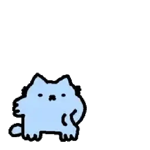 Nub nub cat 💙 preview