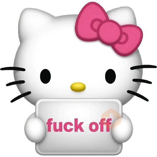 Hello Kitty Emoji Iphone sticker 25