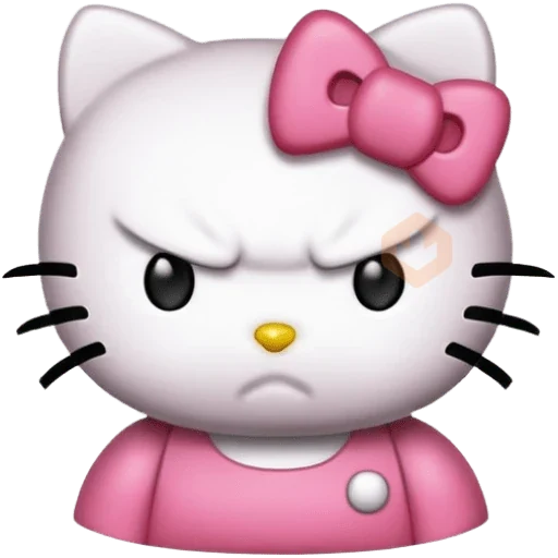 Hello Kitty Emoji Iphone sticker 15