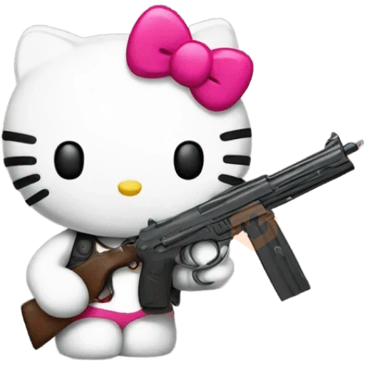 Hello Kitty Emoji Iphone sticker 19