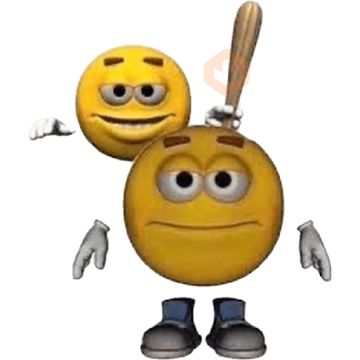emoji amarelo sticker 14