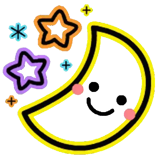 ✨ Emojis Neón 2️⃣✨✨