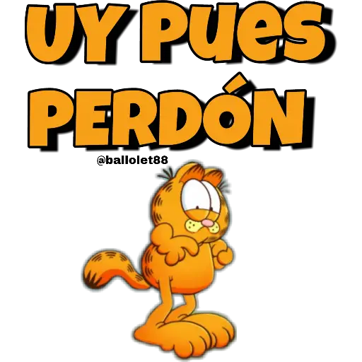 GARFIELD Twitter @ballolet88 