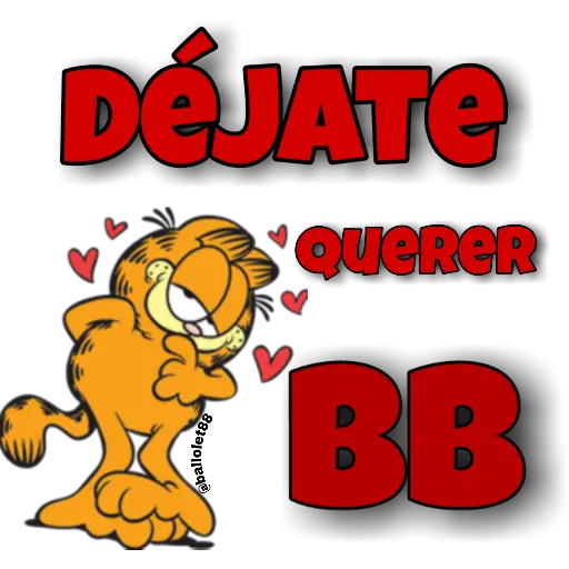 GARFIELD Twitter @ballolet88 