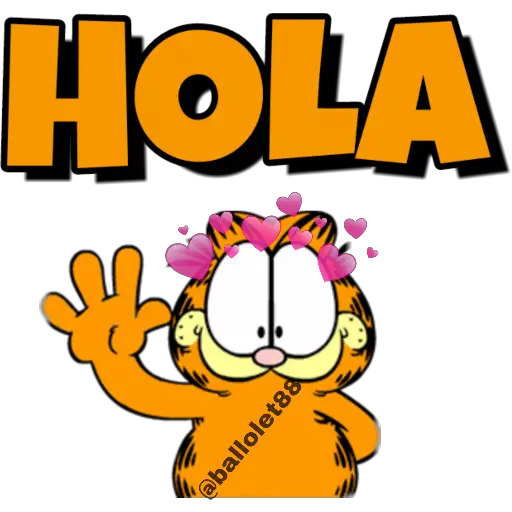 GARFIELD Twitter @ballolet88 
