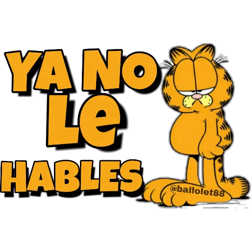 GARFIELD Twitter @ballolet88  preview