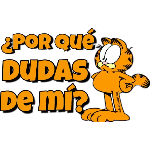 GARFIELD Twitter @ballolet88 