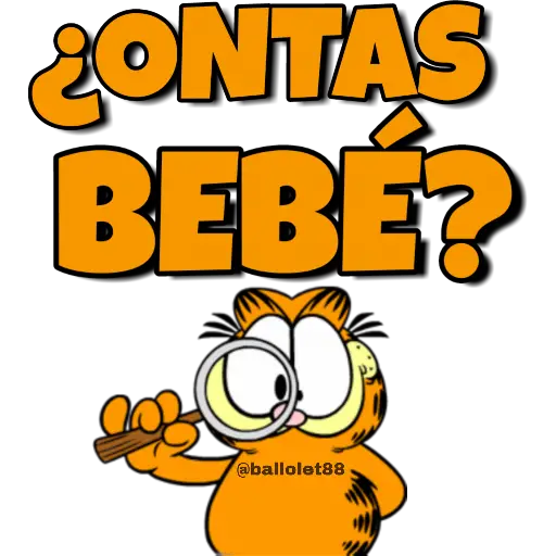 GARFIELD Twitter @ballolet88 
