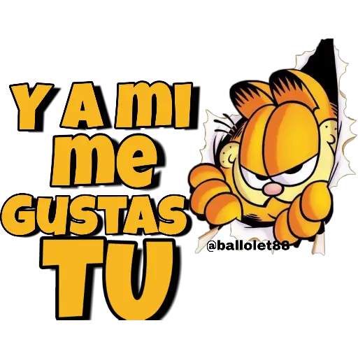 GARFIELD Twitter @ballolet88 