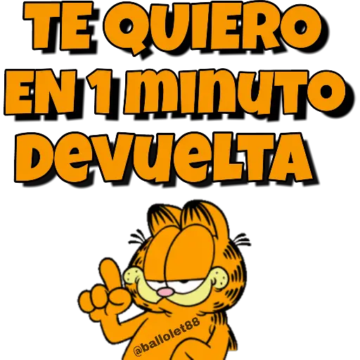 GARFIELD Twitter @ballolet88 