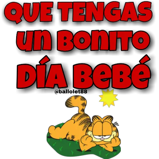 GARFIELD Twitter @ballolet88 