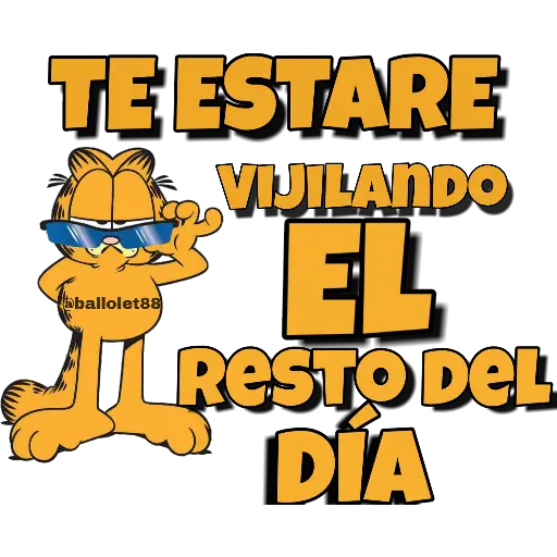 GARFIELD Twitter @ballolet88 