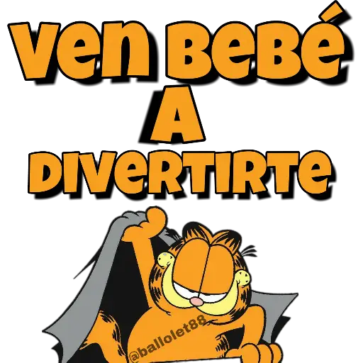 GARFIELD Twitter @ballolet88 