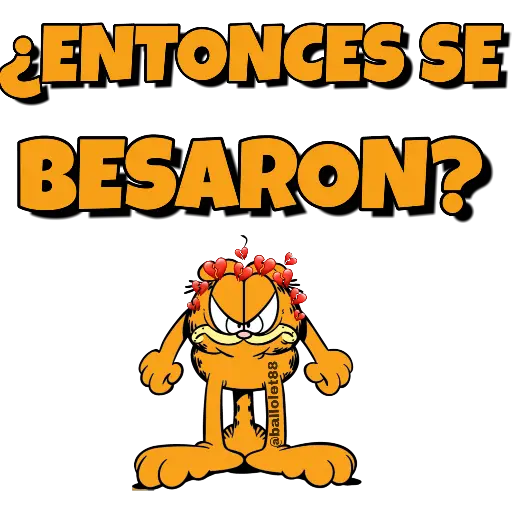 GARFIELD Twitter @ballolet88 
