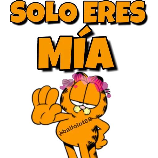 GARFIELD Twitter @ballolet88 
