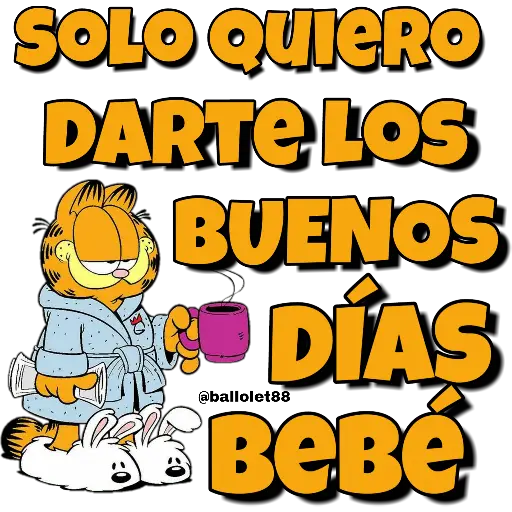 GARFIELD Twitter @ballolet88 