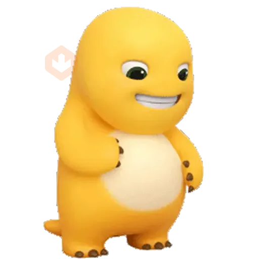 💛 Nailong Dino Kuning 🍜🦖 sticker 12