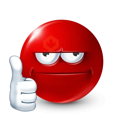 Red Emojis 🔴✨ sticker 14
