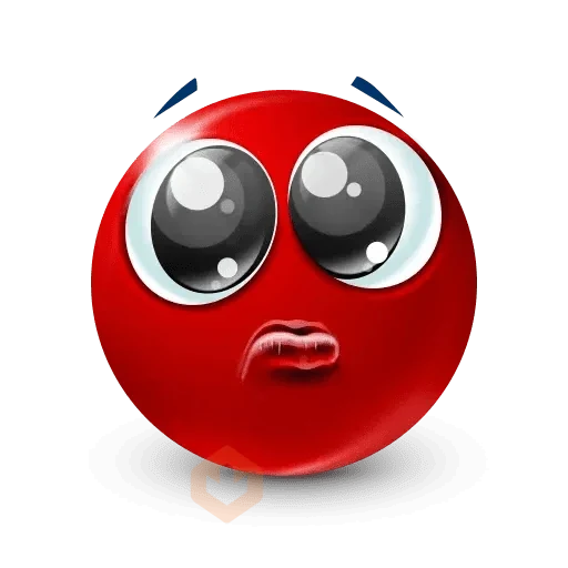 Red Emojis 🔴✨ sticker 12
