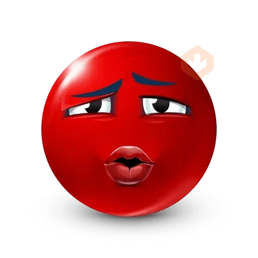 Red Emojis 🔴✨ sticker 23