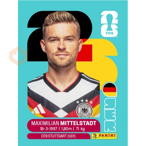 Stickers del Mundial 2026 Alemania 🇩🇪 sticker 20