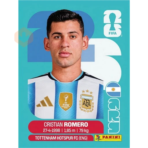Stickers del Mundial 2026 Argentina 🇦🇷 sticker 16