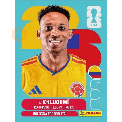 Stickers del Mundial 2026 Colombia 🇨🇴 sticker 20