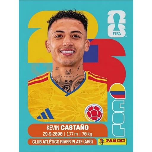 Stickers del Mundial 2026 Colombia 🇨🇴 sticker 13
