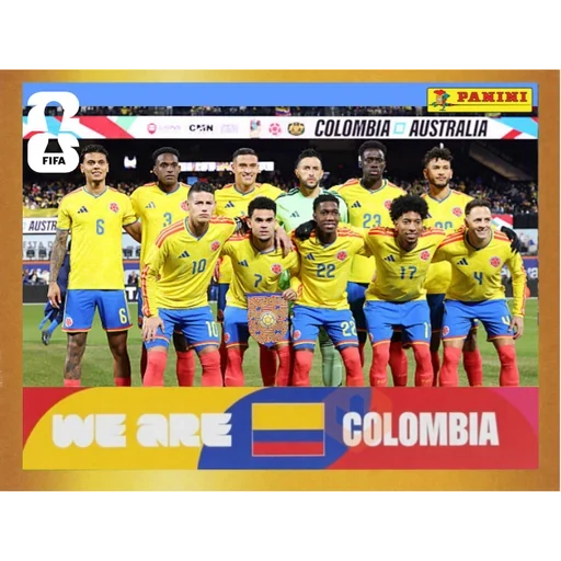 Stickers del Mundial 2026 Colombia 🇨🇴 sticker 21