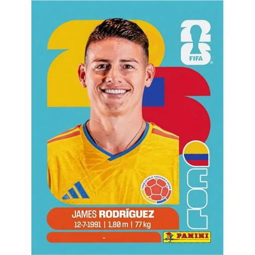 Stickers del Mundial 2026 Colombia 🇨🇴 sticker 12