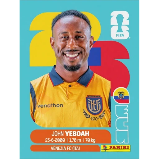 Stickers del Mundial 2026 Ecuador 🇪🇨 sticker 16