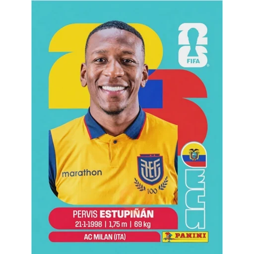 Stickers del Mundial 2026 Ecuador 🇪🇨 sticker 17
