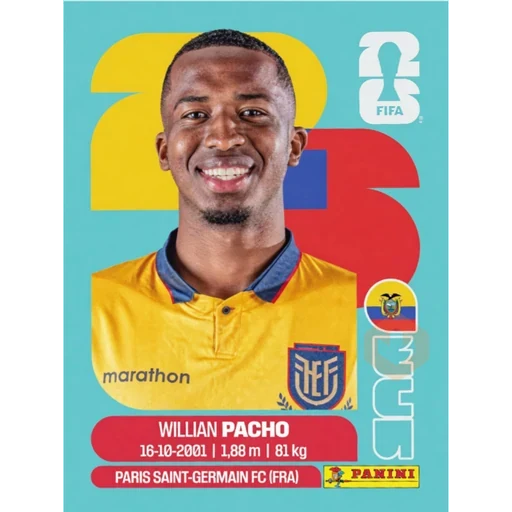 Stickers del Mundial 2026 Ecuador 🇪🇨 sticker 18
