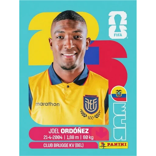 Stickers del Mundial 2026 Ecuador 🇪🇨 sticker 15
