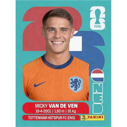 Stickers del Mundial 2026 Países Bajos 🇳🇱 sticker 16