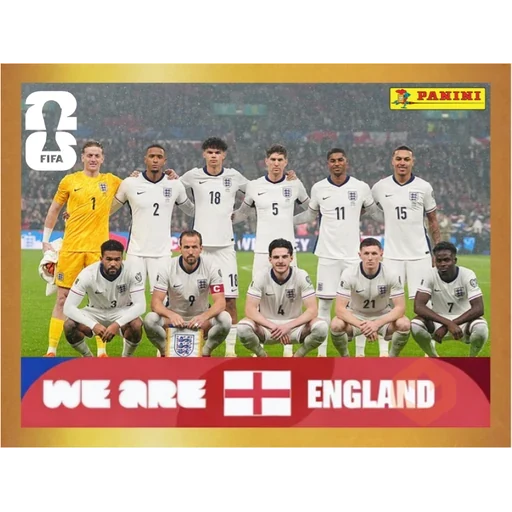 Stickers del Mundial 2026 Inglaterra 🏴󠁧󠁢󠁥󠁮󠁧󠁿 sticker 21