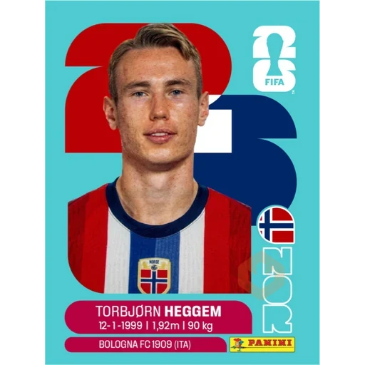 Stickers del Mundial 2026 Noruega 🇳🇴 sticker 15